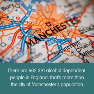 Alcohol dependence in England